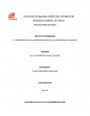 LA IMPORTANCIA DE LA ADMINISTRACIÓN EN LAS EMPRESAS DE LA REGIÓN