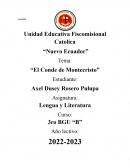 El conde de Montecristo. Resumen de la obra