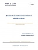 Propuesta de una estrategia de negocios para la Empresa ROHI A Spa