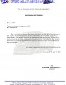 Transportes Llacza servicios generales S.R.L