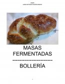 Masas fermentadas. Bolleria