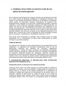 ¿Explique cómo realiza un extracto crudo de una planta de interés agrícola?