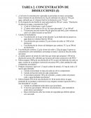 CONCENTRACIÓN DE DISOLUCIONES