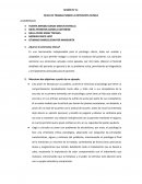 FICHA DE TRABAJO SOBRE LA ENTREVISTA CLÍNICA