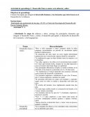 Actividad de aprendizaje 1: Desarrollo Físico u motor en la infancia y niñez