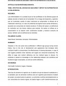 EFECTOS DEL EXCESO DE AZUCARES Y DÉFICIT DE NUTRIENTES EN LA SALUD BUCAL