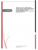 Texto de opinión: ¿En qué situaciones crees necesaria la investigación científica con seres humanos?