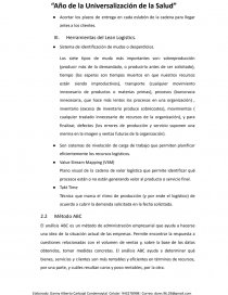 LEAN LOGISTIC NATCLAR S.A.C.. Página 8