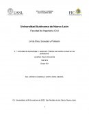 Actividad de Aprendizaje 3. resolución "Efectos del cambio cultural en las profesiones"