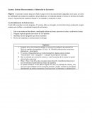 Entorno Macroeconómico y Elaboración de Escenarios