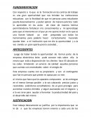 FUNDAMENTACION