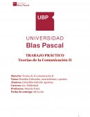 TEORIAS DE LA COMUNICACION. Estudios Culturales, características y aportes