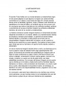 LA METAMORFOSIS Franz Kafka