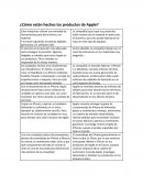 Atributos principales de Apple