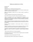 Administración de la producción Empresa: GM