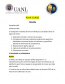PLAN CURSO Filosofía