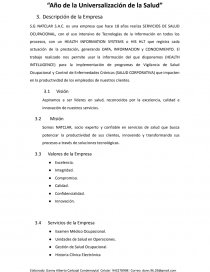 LEAN LOGISTIC NATCLAR S.A.C.. Página 11