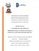 Herramientas de la comunicación oral y escrita en la investigación documental