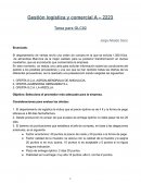 Gestión logística y comercial