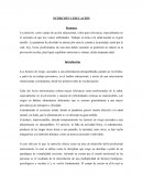 NUTRICIÓN Y EDUCACIÓN