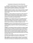 Levantamiento de información de la Unesr Valles del tuy