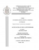 Reporte de lectura “los niños de las comunidades”