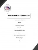 AISLANTES TÉRMICOS Y LA IMPORTANCIA DE SUS APLICACIONES