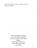 Lactancia materna ¿Qué conocimientos tienen las madres sobre la lactancia materna?