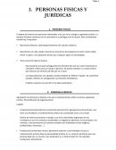 PERSONAS FISICAS Y JURÍDICAS