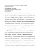 Concepciones y Enfoques de Políticas Públicas y Seguridad Ciudadana Desde una visión Holística