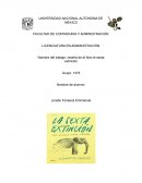 Reseña de el libro le sexta extinción