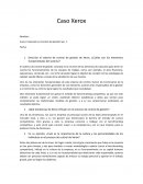 Caso Xerox ¿Cuáles son los elementos fundamentales del sistema?