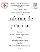 Informe de prácticas