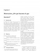 Motivación: ¿Por qué hacemos lo que hacemos?