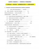 Acidos carboxilicos y derivados, examen