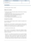 Actividad grupal: Tristán e Isolda