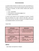 Plan de comunicacion tienda de accesorios