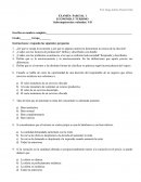 EXAMEN: PARCIAL 1 ECONOMÍA Y TURISMO