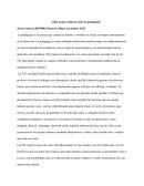 ¿Qué mejora debería tener la pedagogía?