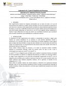 Control estadistico de procesos