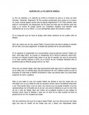 AURORA DE LA FILOSOFIA GRIEGA