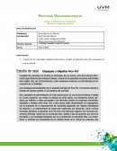 Definición de organigrama. Actividad 7. Análisis de Casos