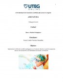 Bases y Modelos Pedagógicos