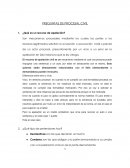 PREGUNTAS DE PROCESAL CIVIL