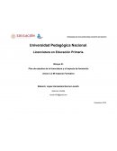Plan de estudios de la licenciatura y el trayecto de formación