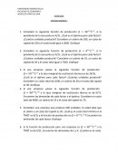 EJERCICIOS MICROECONOMÍA I