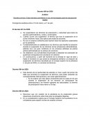 Analisis decreto 806 de 2020, hoy Ley 2113 de 2022