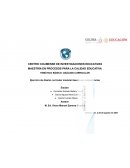Ejercicio de diseño curricular modular basado en competencias