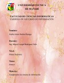 Fundamentos de sistema de información
