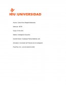 Actividad 4: Conclusión del Protocolo de la Investigación